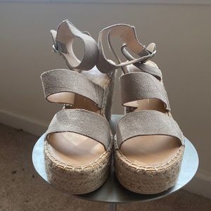 NEW Women’s Dolce Vita Shae Asymmetrical Espadrille Wedge Sandals